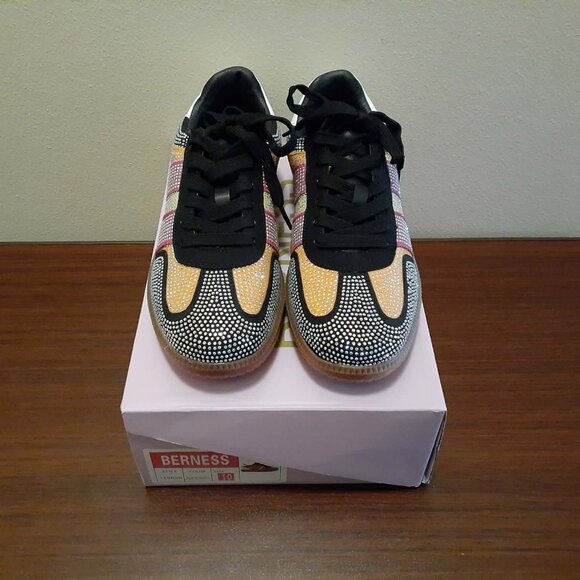Berness Lennon Rhinestone Sneakers - Picture 10 of 12